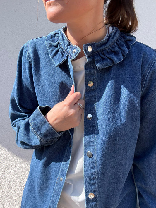 VESTE CLAUDIE EN JEAN