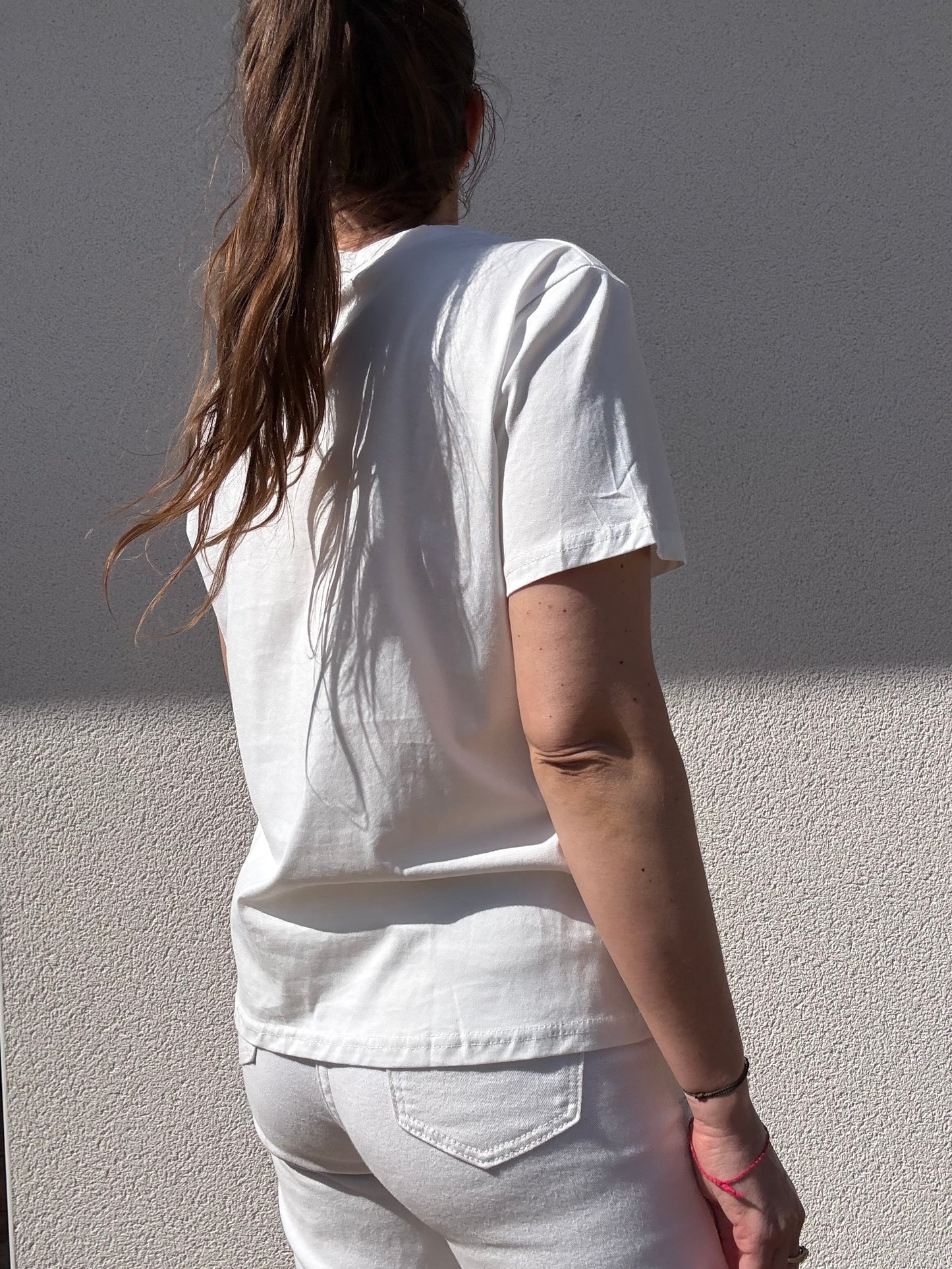 TEE SHIRT COEUR VICHY