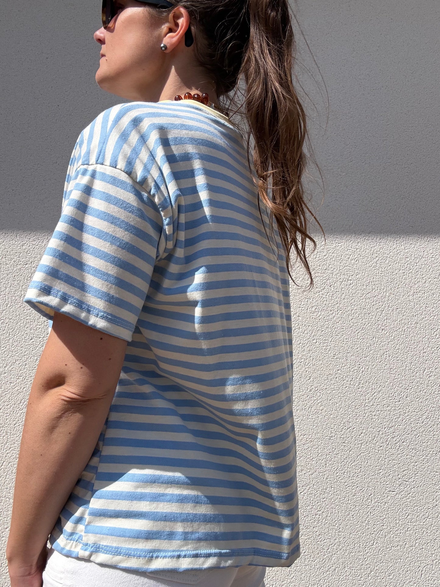 TEE SHIRT COTON RAYE