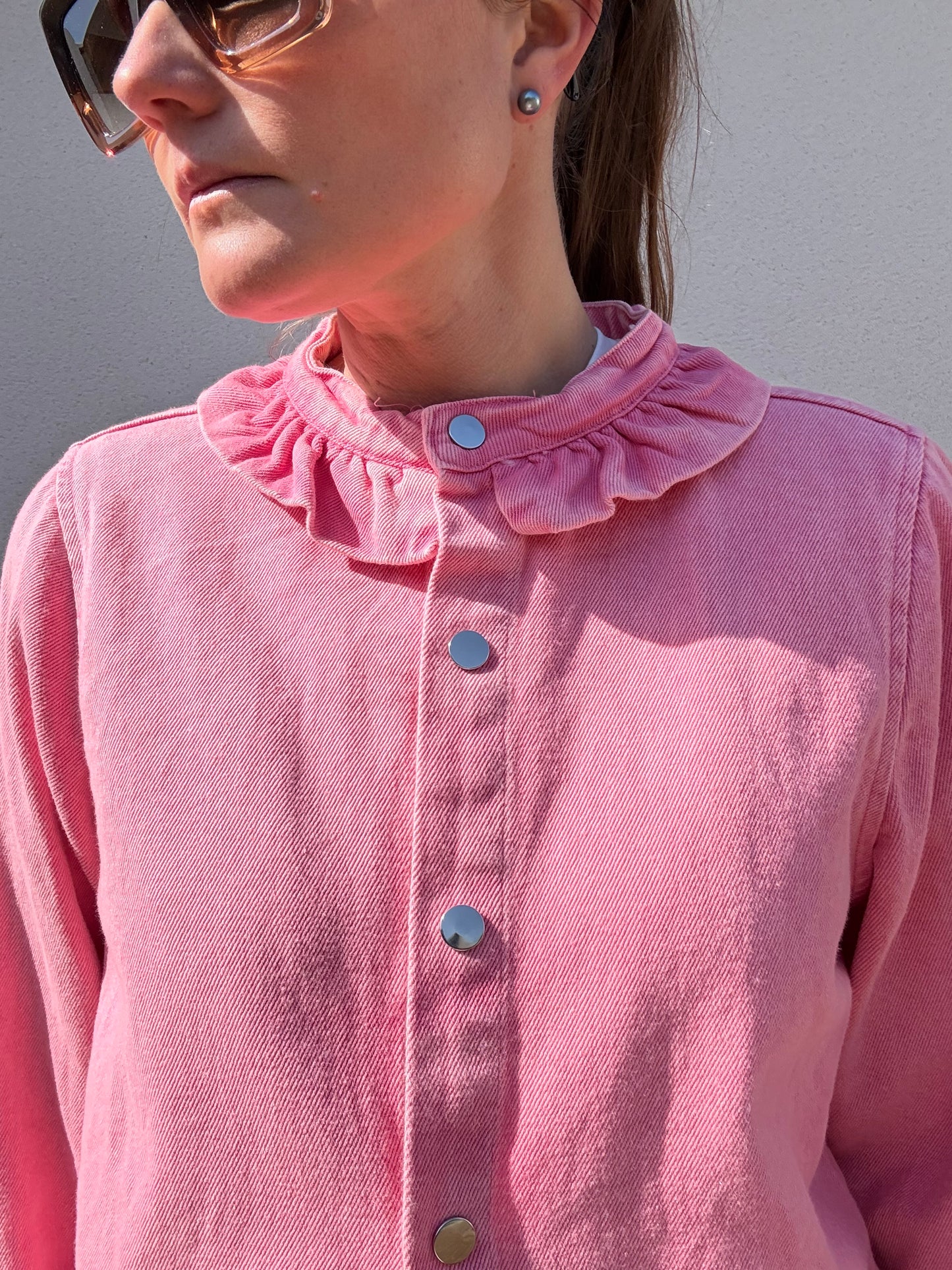 VESTE CLAUDIE ROSE
